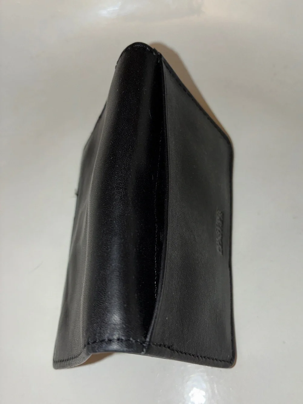 Wilson Leather small wallet/card holder, super soft black leather